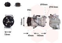 Van Wezel Kompressor Klima Klimaanlage Klimakompressor *** Ir Plus *** 4301K713