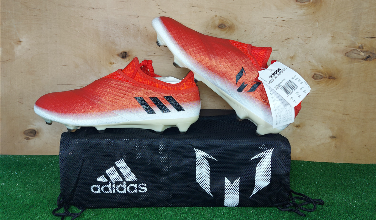 Adidas Messi 16+ Pureagility FG BB1870 Red boots Cleats mens