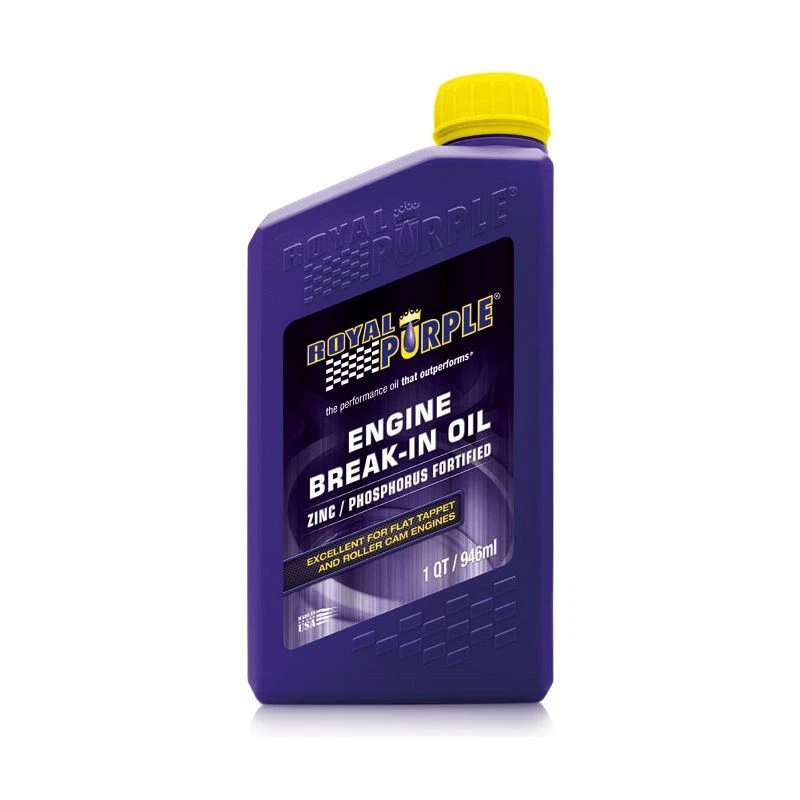 Engine Break-In Oil, Royal Purple, 10W-30, 946 ml - Olio speciale per rodaggio