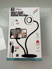 Dual Arm Ring Light Selfie Stand