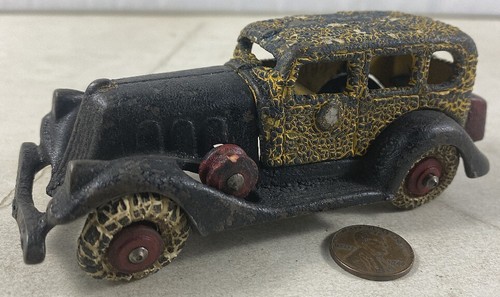 Vintage 1920's Cast Iron Hubley Take Apart Sedan Pat 1895968 2117 - 第 1/5 張圖片