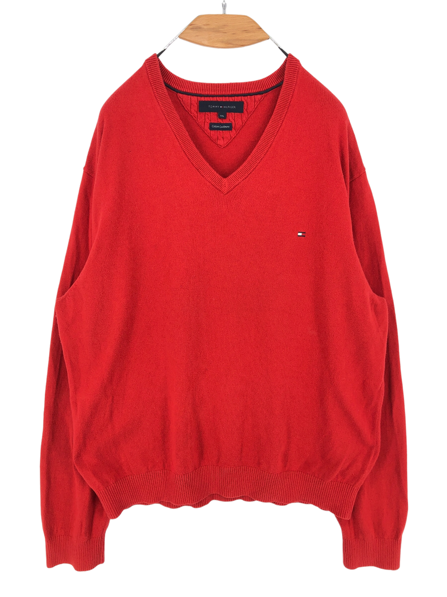 Kaschmir Tommy Hilfiger V Ausschnitt Herren Tommy Hilfiger Mens V