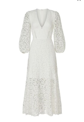 knee length dresses for ladies Signature Paislee Dress – SIMKHAI main image 0