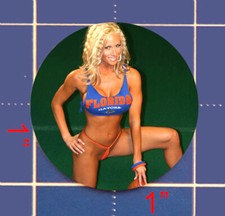 VERY UNIQUE FLORIDA GATORS GOLF BALL MARKER