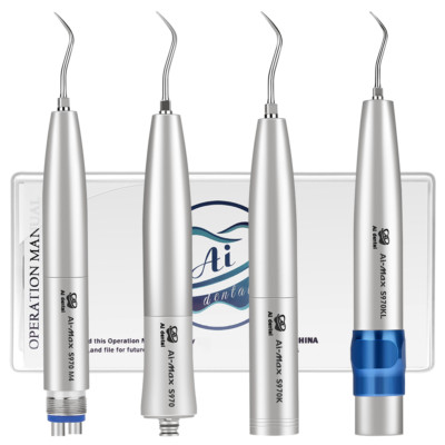 Dental Air Scaler Handstück N-Kupplung 3 Spitzen Entfernung Zahnstein K-Kupplung