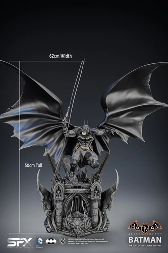 Silver Fox Collectibles Batman Arkham Knight 1:8 Scale Polystone LE Statue NEW - Picture 21 of 23