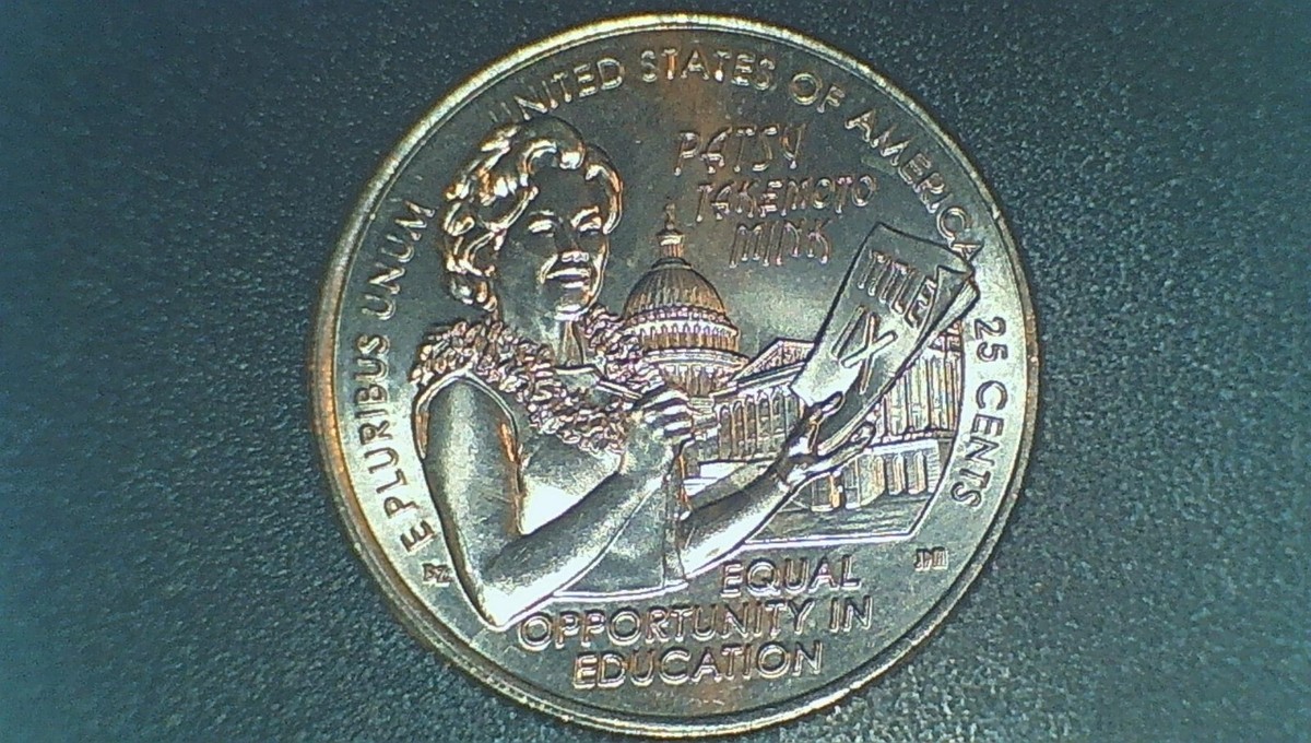 2024 Patsy Takemoto Mink Quarter with Die Chip on Nose (Wart) | eBay