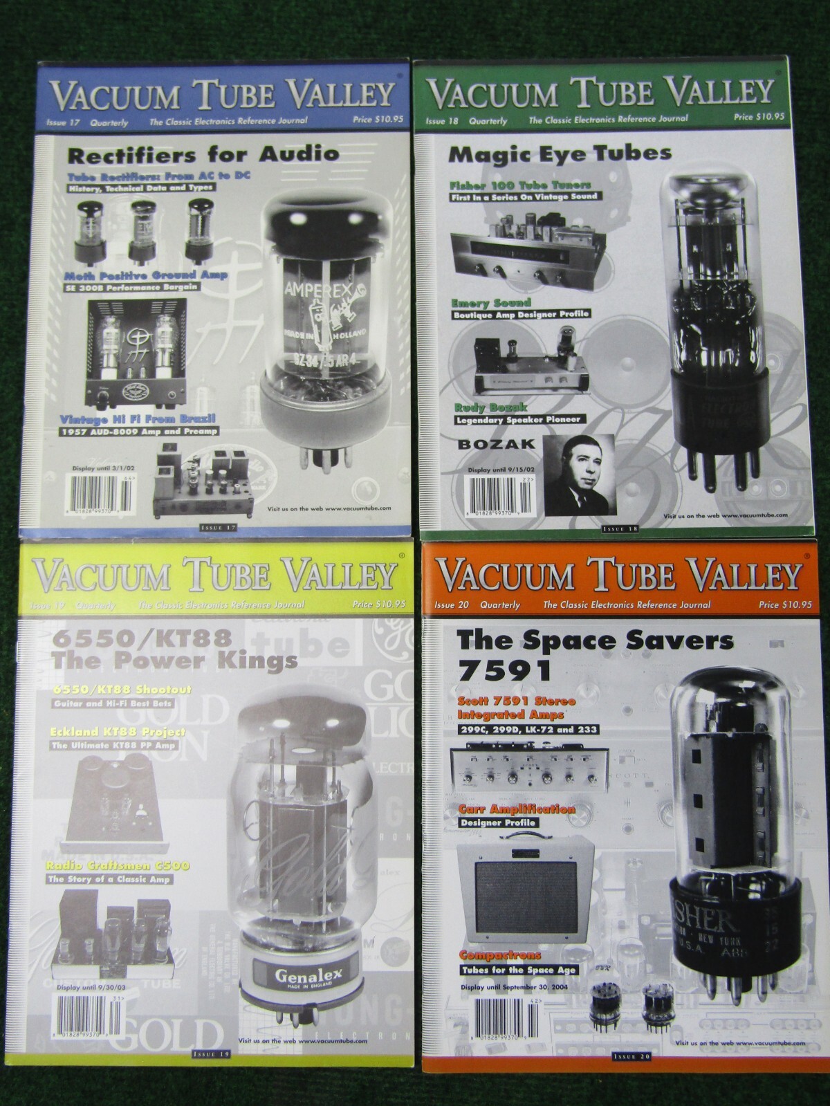 Vacuum Tube Valley Magazine Full Set of 20 Issues + Disc pdf w/ 7