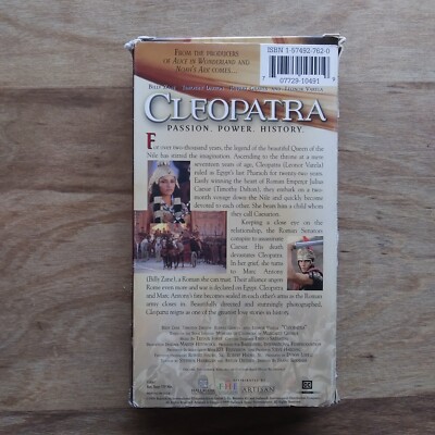 Cleopatra (VHS, 1999, Slip sleeve) Leonor Varela as