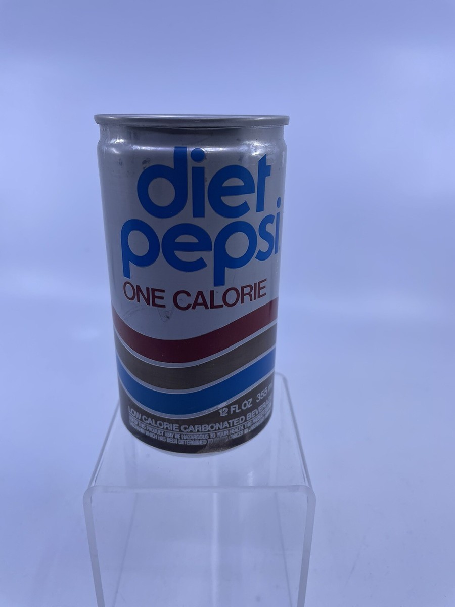 Vintage 1960-1970 Era Soda Can Diet Pepsi Pepsi Error Can Colors