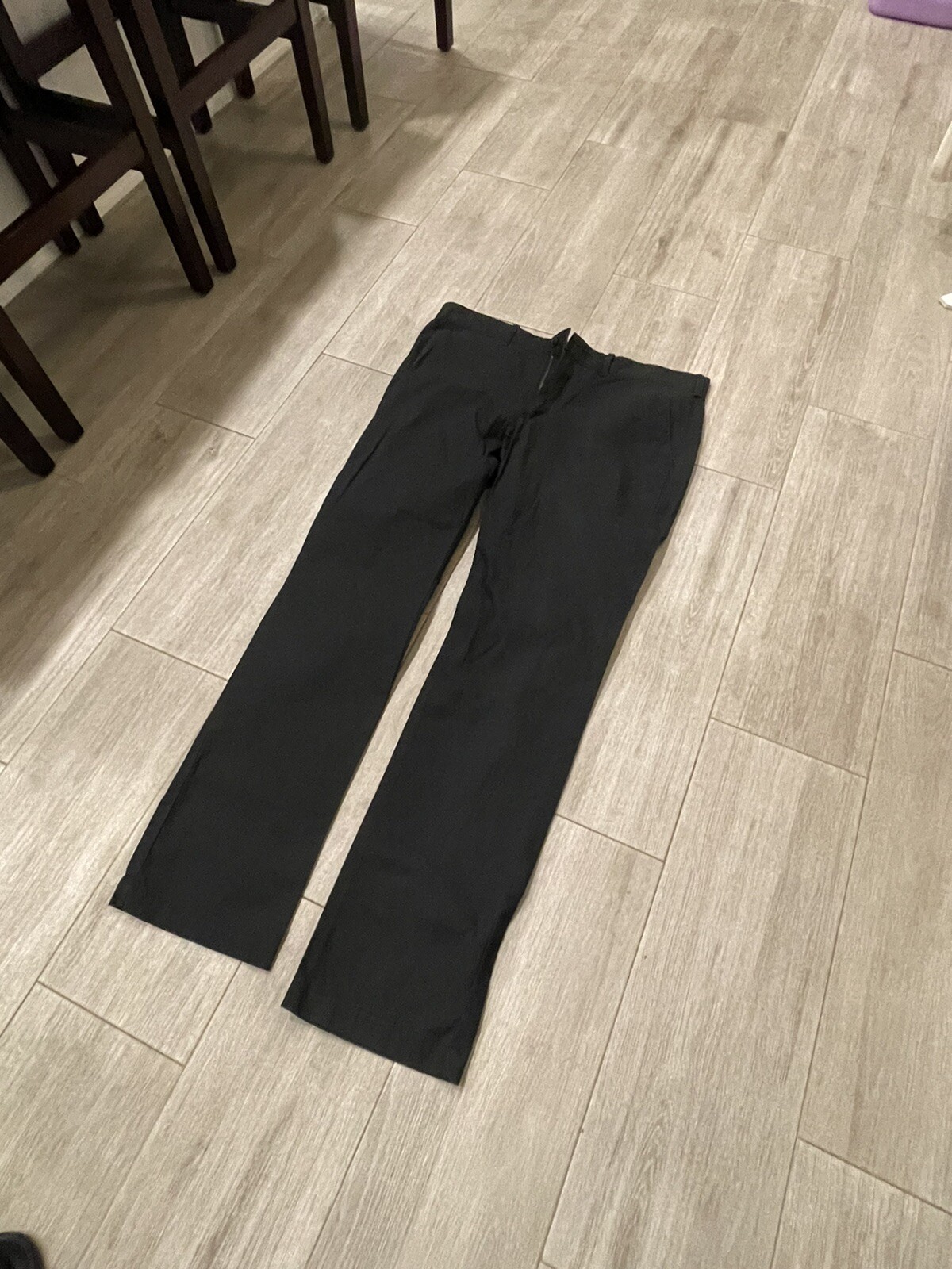 Men's Express Black Photographer Dress Pants Size 36 … Gem