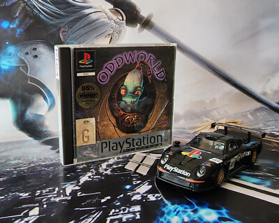 Sony Playstation 1 ps1 game PAL ODDWORLD ABE'S ODDYSEE COMPLETE