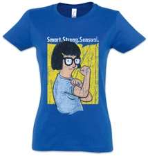 Smart Belcher Women T-Shirt Bob's Bob Tina Ruth Gene Louise Belcher Burgers Fun