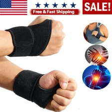 Wrist Hand Brace Support Carpal Tunnel Sprain Arthritis Gym Splint  Left / Right
