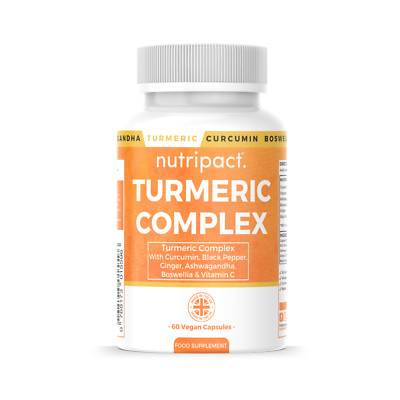 Kurkuma Kapseln 10.000mg Curcumin, Schwarzer Pfeffer & Ingwer Komplex Kurkuma