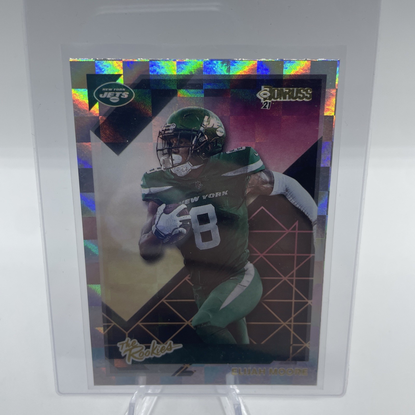 Elijah Moore Panini Donruss the Rookies #TREMO Base
