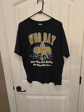 New Orleans Saints Who Dat Mens XL Shirt NFL Football 