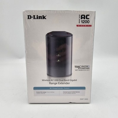 D-Link Wireless Range Extender AC1200 Dual Band Gigabit DAP-1650