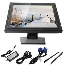17" LCD Touch Screen Monitor VGA POS Cash Register System for Retail Restaurant