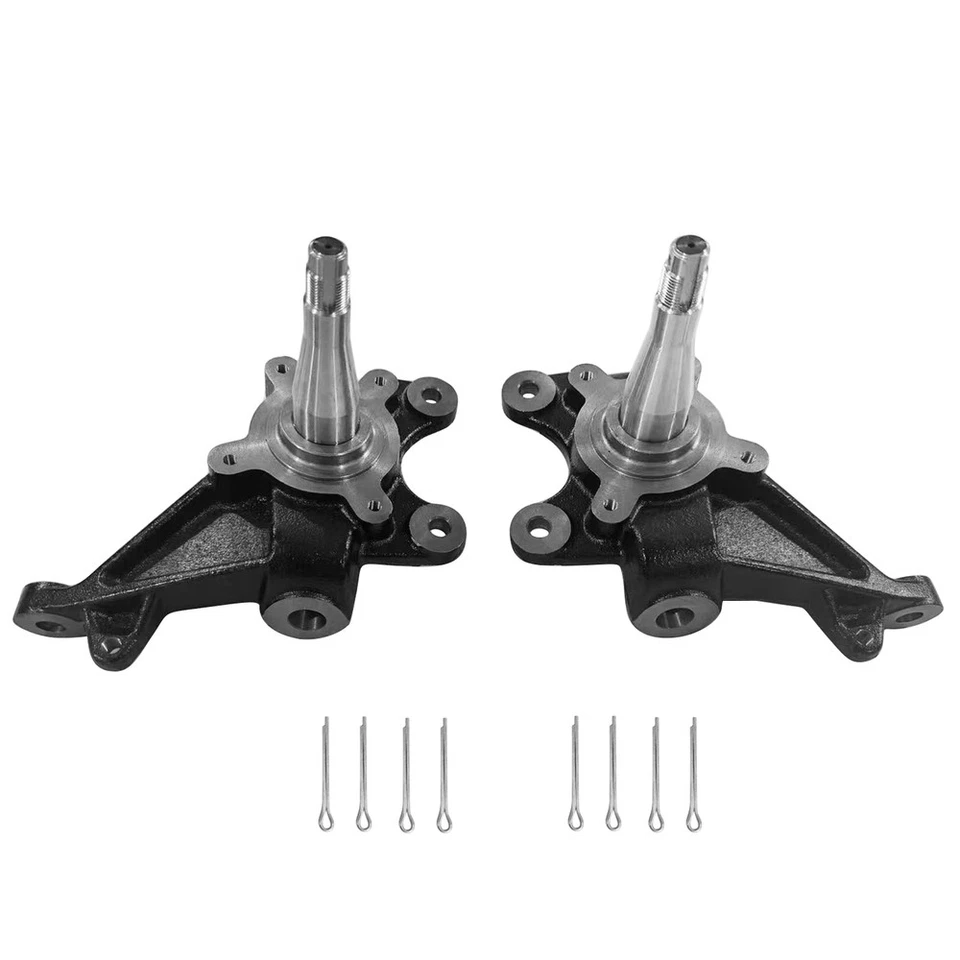 For 1984 1985 1986 1987 - 1995 Toyota Pickup 2WD Brand New Pair 2" Drop Spindles Foto 3 de 4