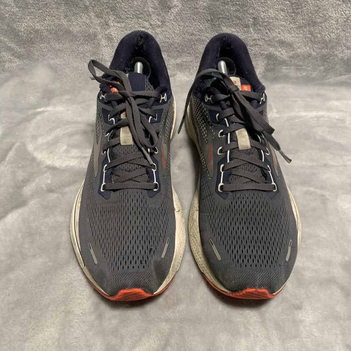 Brooks Adrenaline GTS 22 Men\'s Size‎ 10  D Running Shoes Navy Gray 1103661D435 Brooks Men main image 2