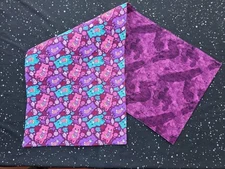 Handmade Quilted Table or dresser Runner   C A  R E  Bears donuts pink  sweets