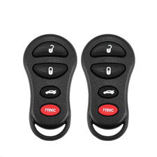 Xecutive Keys Chrysler Lhs 1999-2002 Remote Key 4 Buttons 2 Pack