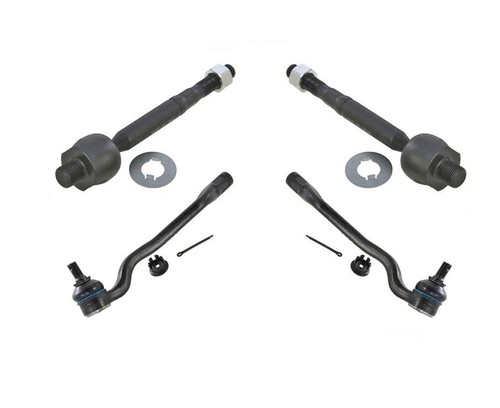 New 8 Pcs Kit Inner Outer Tie Rods Front & Rear Links for Lexus