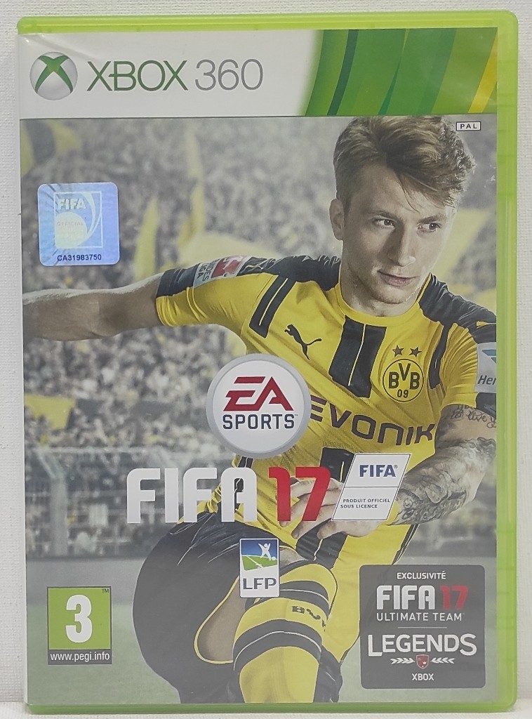Fifa 17 Jeu Xbox 360 Sans Notice AF491