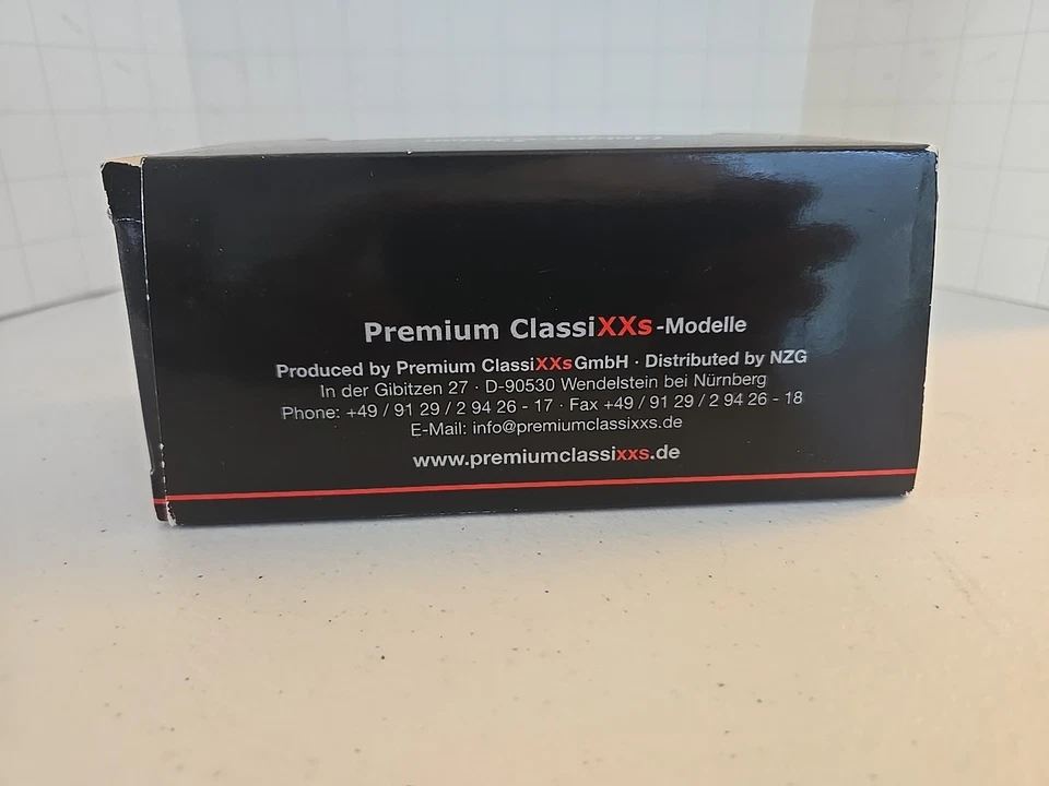 PREMIUM CLASSIXXs 18053 LTD ED ZUNDAPP JANUS LIEGE BRESCIA LIEGE 1958 1/43 . - Image 4 of 4