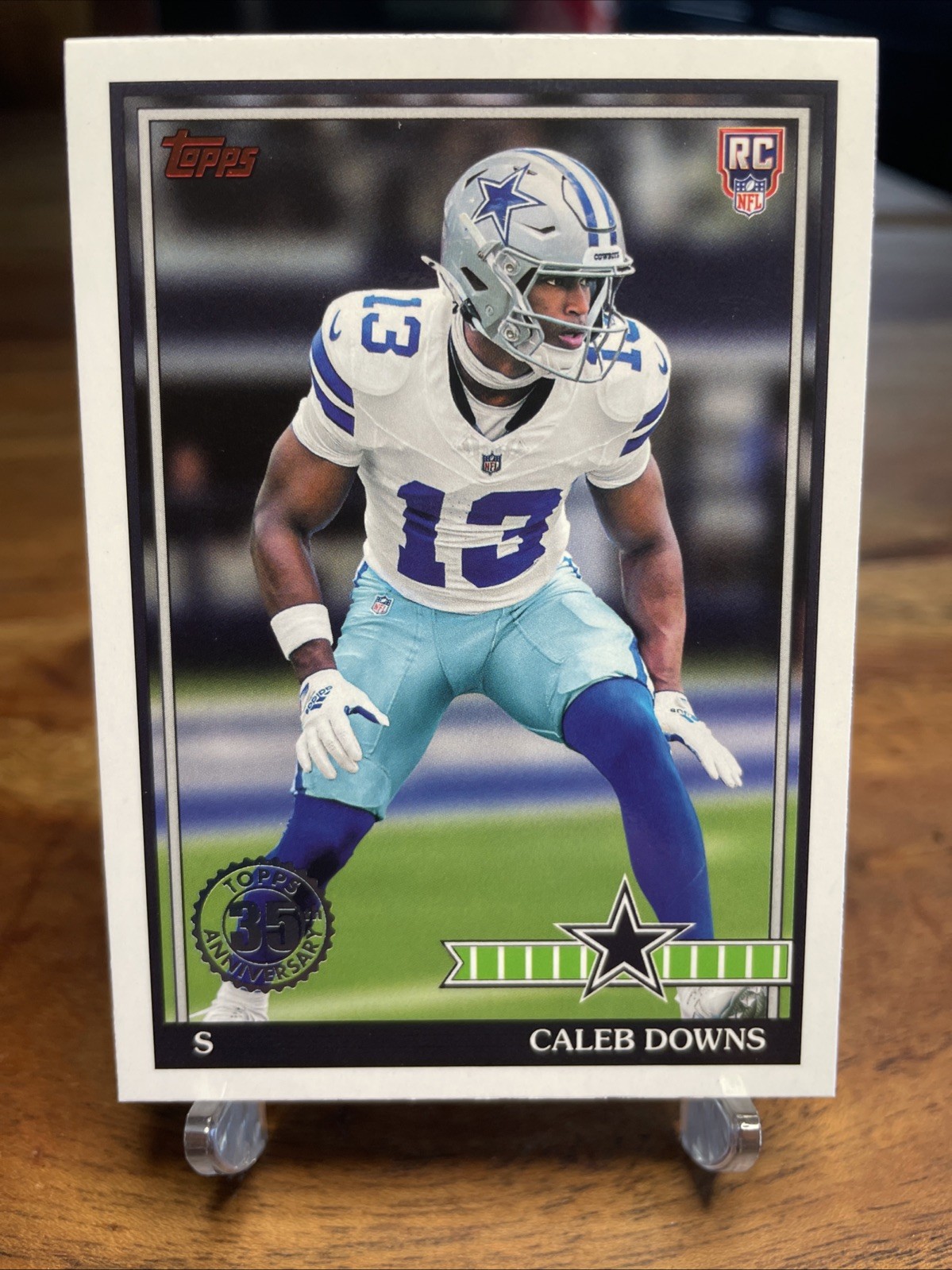 2026 Topps 35th Anniversary Caleb Downs ROOKIE CARD #91TR-49 Cowboys (RC)