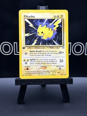 Pikachu 70/111 Neo Genesis 1st Edition Regular Pokemon Card LP | eBay