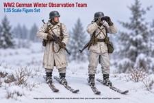 1:35 WW2 German Observation Team Figure Set ? Unpainted Resin Models