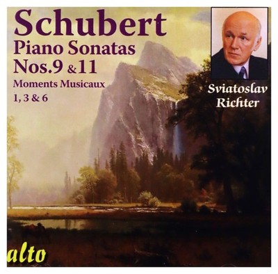 Piano Sonatas 9 & 11: Moments Mus... [CD] Sviatoslav Richter [*READ*, VERY GOOD]