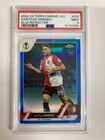 TOPPS CHROME UCC 2022-2023 SANTIAGO GIMINEZ FEYENOORD RC PARALLEL 043/150 PSA 9.