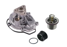 Water Pump+Thermostat+Intake Socket for PORSCHE Cayenne GTS S Turbo Turbo S