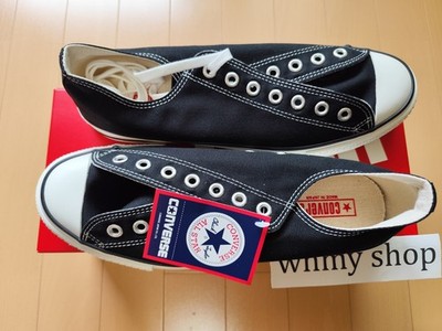 Converse All Star J OX Black Made in Japan Low Cut Men's Sneakers