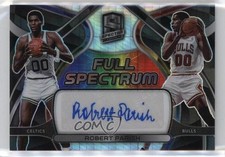 2021 Spectra Full Spectrum Signatures Astral Prizm /49 Robert Parish Auto 0vc5