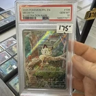 2025 Pokemon Phantasmal Flames Meowth Illustration Rare #106/094 PSA 10 Gem Mt