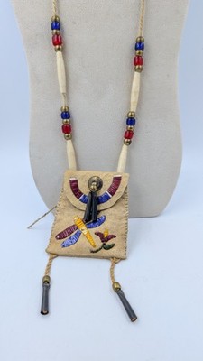 Vintage Native American Sioux or Arapaho Case / Medicine or Tobacco Bag