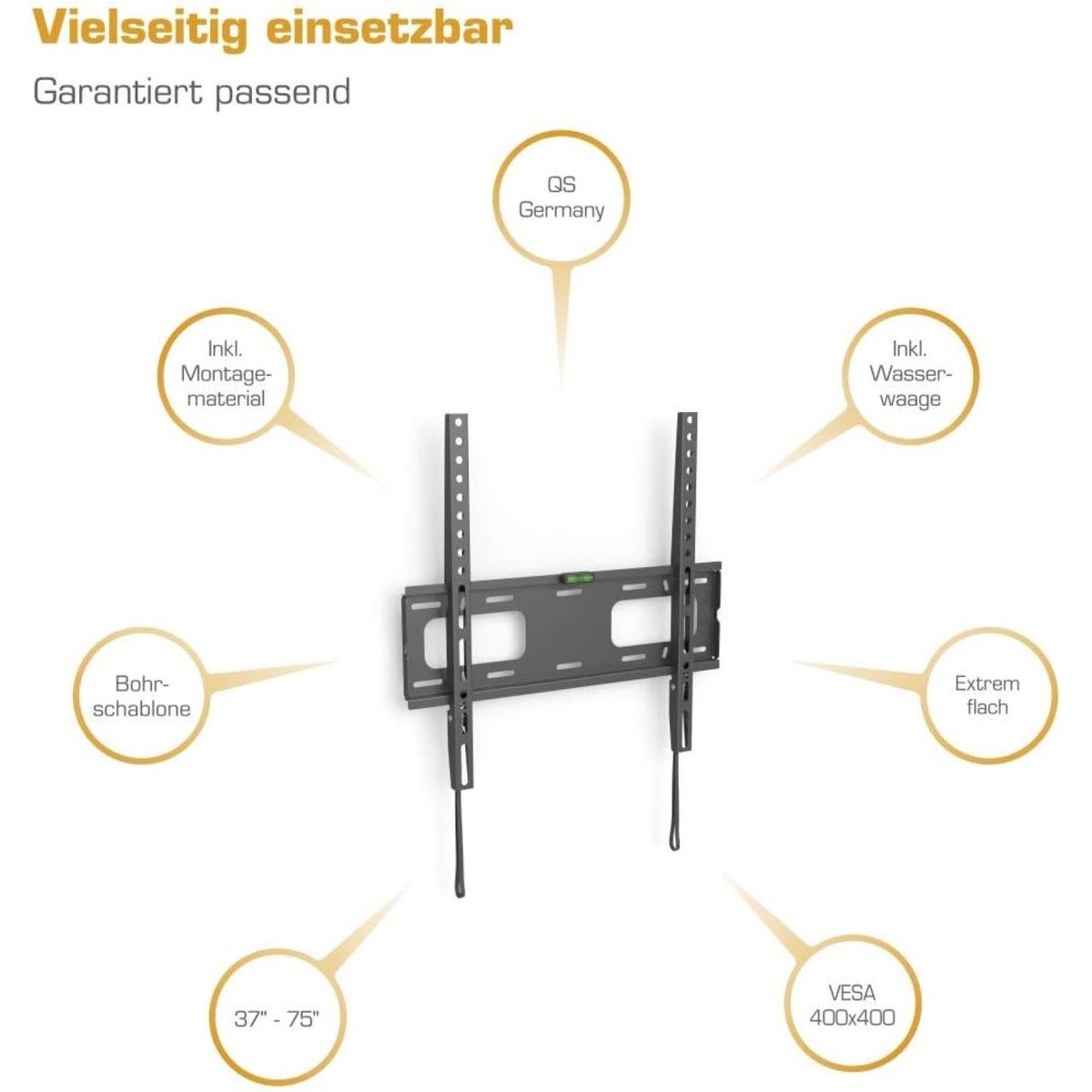 Vivanco Supporto A Parete TV BFMO 6040 TV - Foto 2
