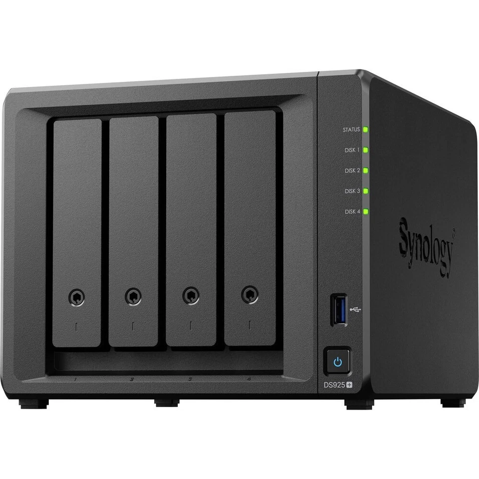Synology DS925+ 4-Bay 4GB RAM 16TB (4x4TB) Synology Plus Drives - Image 3 of 4
