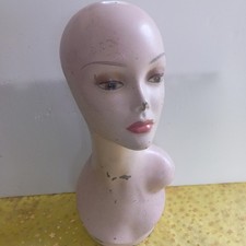 Grande tête à chapeaux 1950 Mannequin Vintage Marotte lot A
