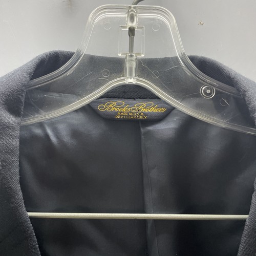 Brooks Brothers made in USA sportcoat Small Holes On Sleeve 2XL 45l #643 - Picture 6 of 18