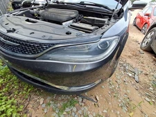 Driver Headlight Halogen Projector Black Bezel Fits 15-17 200 2529248