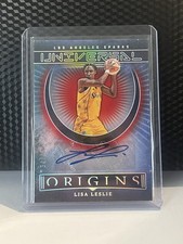 LISA LESLIE 2023 Panini Origins WNBA Universal Red Auto #/49 SP LA Sparks