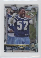 2015 Topps Chrome Mini Rookies Pulsar Refractor Denzel Perryman #183 13ey