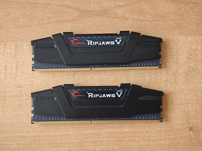 G. Skill Ripjaws DDR4-3200 Arbeitsspeicher Kit 2x4GB CL16 DIMM 8GB DDR4