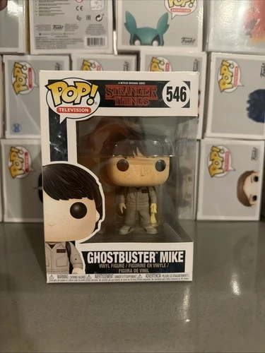 Funko Pop! Vinyl Stranger Things Ghostbuster Mike #546 Figure Television