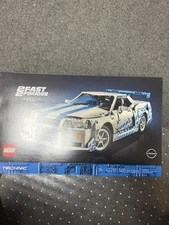 LEGO® Technic Nissan Skyline GT-R R34 42210 1410 Pcs Drift Function Fast Furious